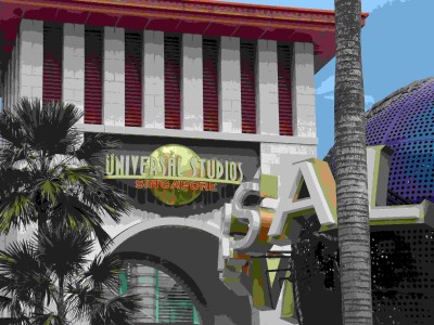 Universal Studios Singapore Entrance